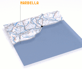 3d view of Marbella