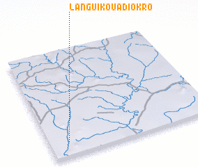 3d view of Langui-Kouadiokro