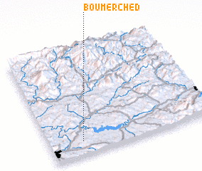 3d view of Bou Merched