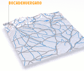 3d view of Boca de Huérgano