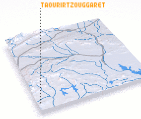 3d view of Taourirt Zouggaret