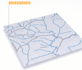 3d view of Adiékankro