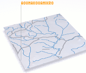 3d view of Aouma-Kouamikro