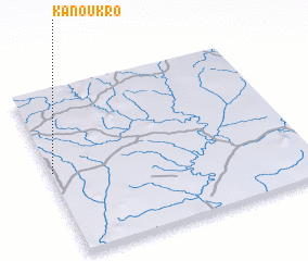 3d view of Kanoukro