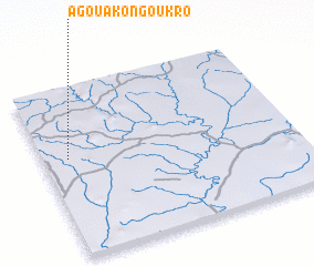 3d view of Agoua-Kongoukro