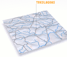 3d view of Três Lagoas