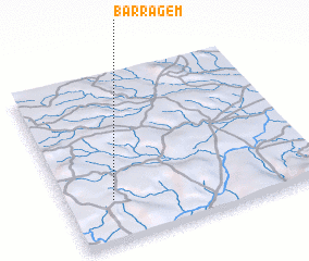 3d view of Barragem