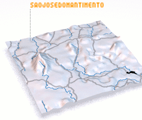 3d view of São José do Mantimento