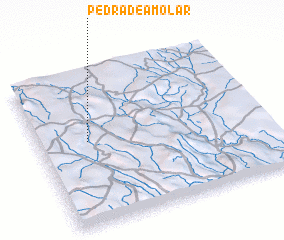 3d view of Pedra de Amolar