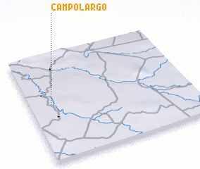 3d view of Campo Largo