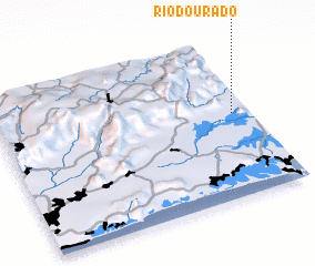 3d view of Rio Dourado