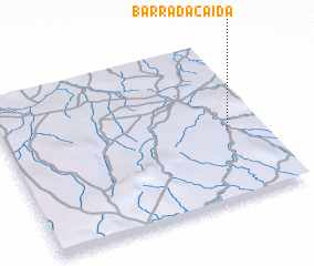 3d view of Barra da Caída