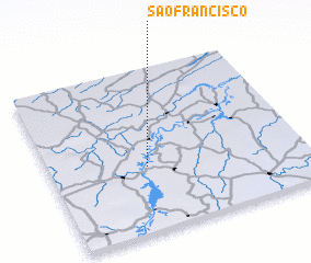 3d view of São Francisco