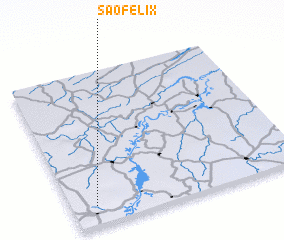 3d view of São Félix