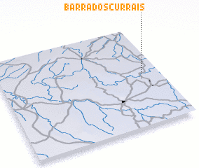 3d view of Barra dos Currais