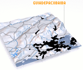 3d view of Guia de Pacobaíba