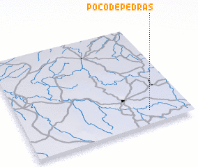 3d view of Poço de Pedras