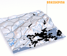 3d view of Brás de Pina