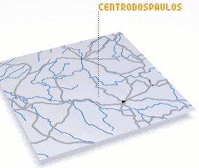 3d view of Centro dos Paulos