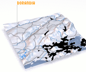 3d view of Dorândia