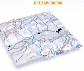 3d view of Volta Redonda