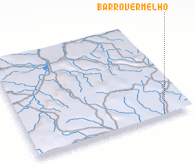 3d view of Barro Vermelho