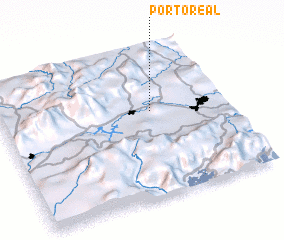 3d view of Pôrto Real