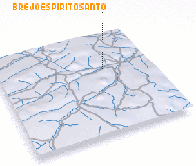 3d view of Brejo Espírito Santo