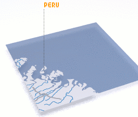 3d view of Peru