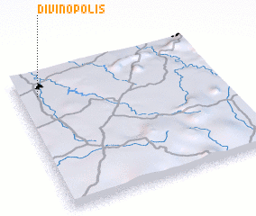 3d view of Divinópolis