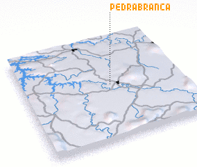 3d view of Pedra Branca