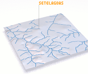 3d view of Sete Lagoas