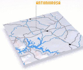 3d view of Antônio Rosa