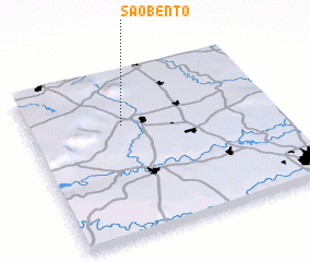 3d view of São Bento