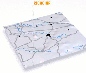 3d view of Rio Acima