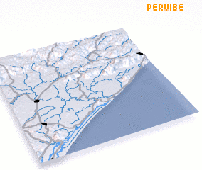 3d view of Peruíbe