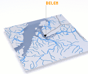 3d view of Belém