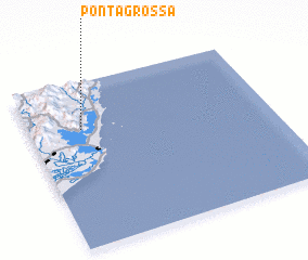 3d view of Ponta Grossa