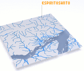 3d view of Espírito Santo