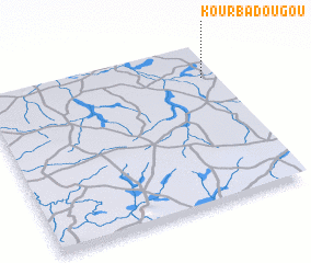 3d view of Kourbadougou