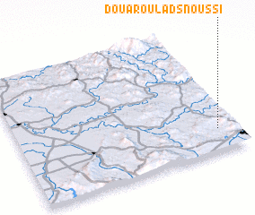 3d view of Douar Oulad Snoussi