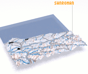 3d view of San Román