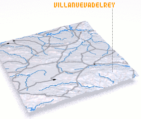 3d view of Villanueva del Rey