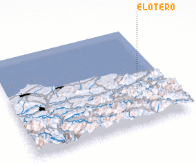 3d view of El Otero