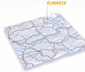 3d view of El Horech