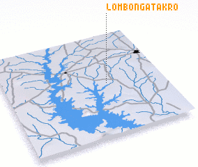 3d view of Lombo-Ngatakro