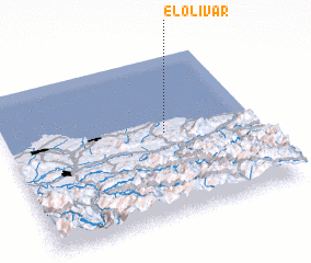 3d view of El Olivar