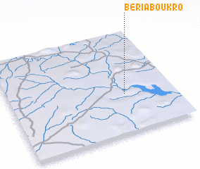 3d view of Bériaboukro