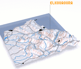 3d view of El Kouaoura