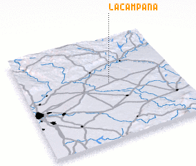 3d view of La Campana